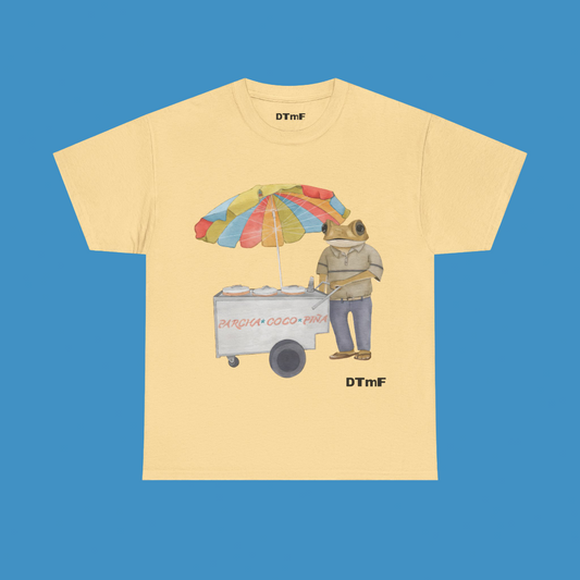 Bad Bunny Concho Yellow Tee | Bad Bunny Merch | Bad Bunny NFL Super Bowl Merch