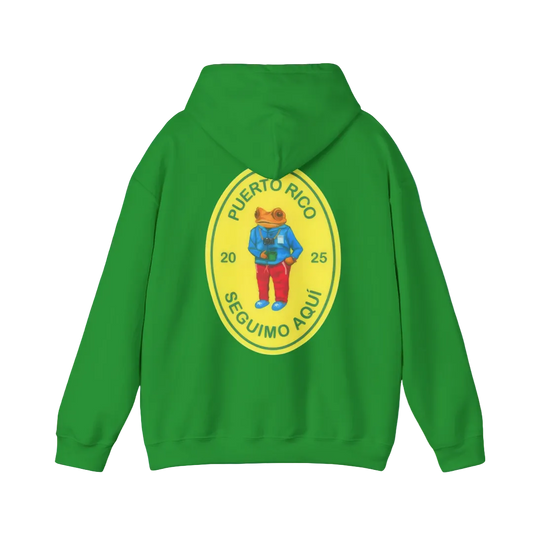 Bad Bunny Green Concho Hoodie | Bad Bunny Merch | Bad Bunny NFL Super Bowl Merch
