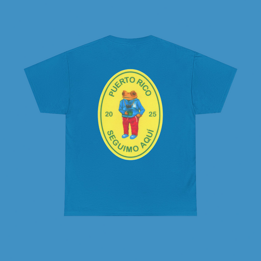 Bad Bunny  Blue Concho T-Shirt | Bad Bunny Merch | Bad Bunny NFL Super Bowl Merch