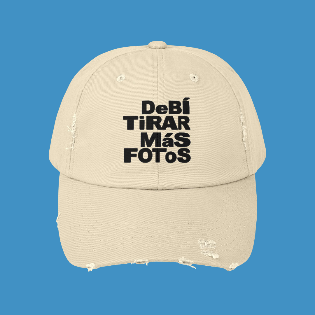 Bad Bunny  Debi Tirar Mas Fotos Signature Hat| Bad Bunny Merch | Bad Bunny NFL Super Bowl Merch