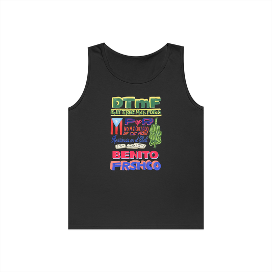 Bad Bunny Residencia Tank Top | Bad Bunny Merch | Bad Bunny NFL Super Bowl Merch