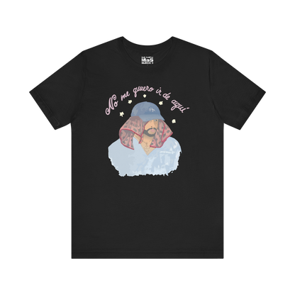 Bad Bunny No Me Quiero Ir Tee  | Bad Bunny Merch | Bad Bunny NFL Super Bowl Merch