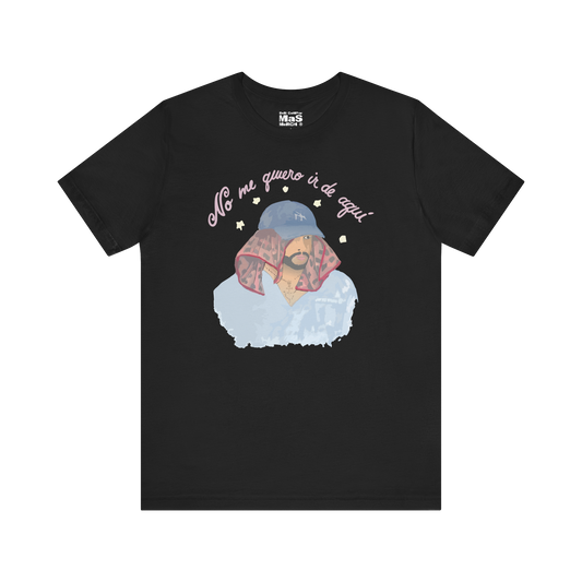 Bad Bunny No Me Quiero Ir Tee  | Bad Bunny Merch | Bad Bunny NFL Super Bowl Merch