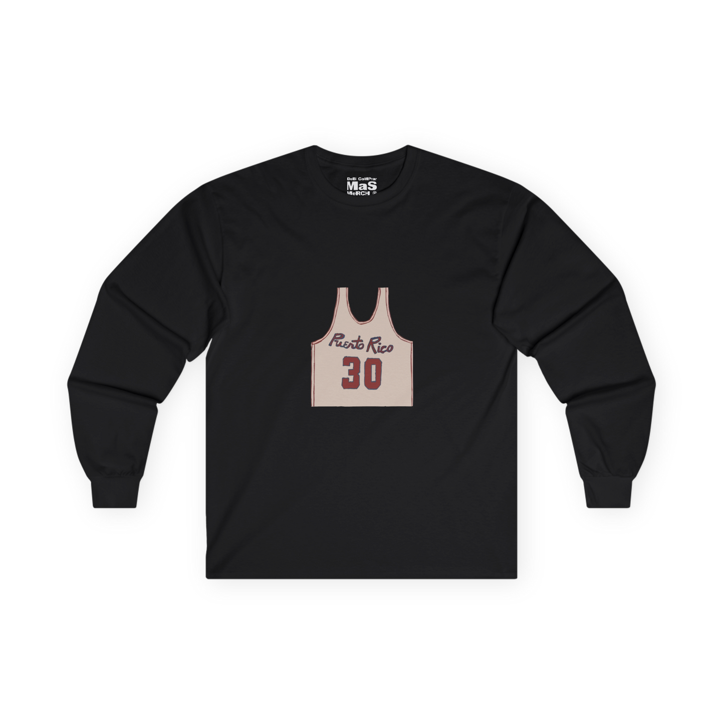 Bad Bunny PR Jersey Long Sleeve Bad Bunny Merch | DTMF Merch