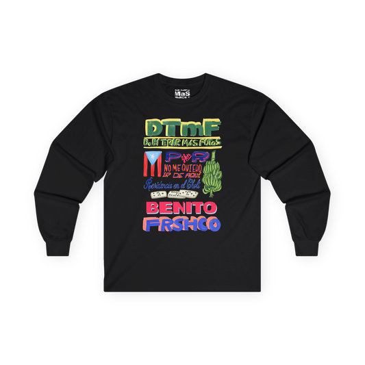 Bad Bunny Residencia Long Sleeve Bad Bunny Merch | DTMF Merch
