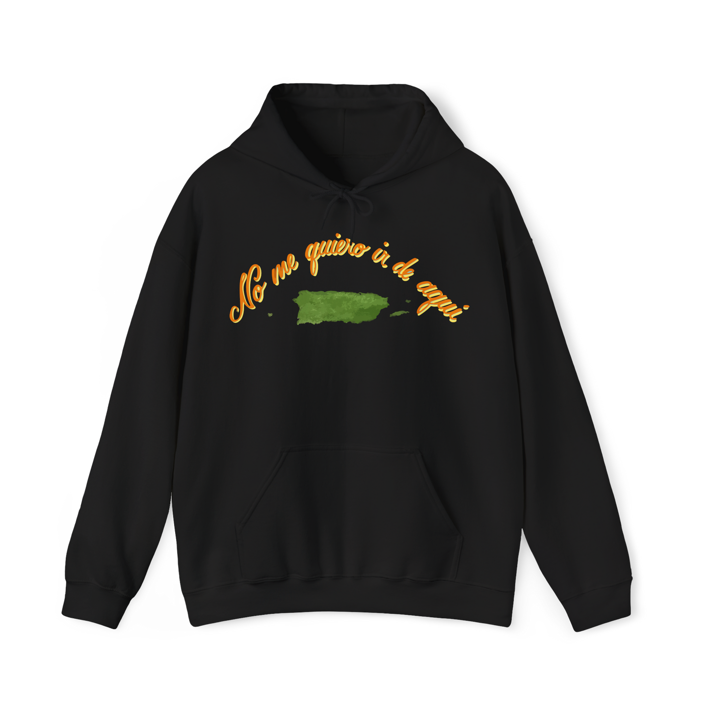 Bad Bunny No Me Quiero Ir PR Hoodie | Bad Bunny Merch | Bad Bunny NFL Super Bowl Merch