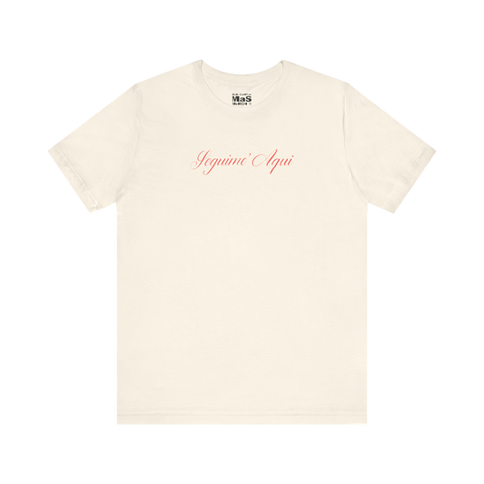 Bad Bunny Seguimo Aqui Tee  | Bad Bunny Merch | Bad Bunny NFL Super Bowl Merch