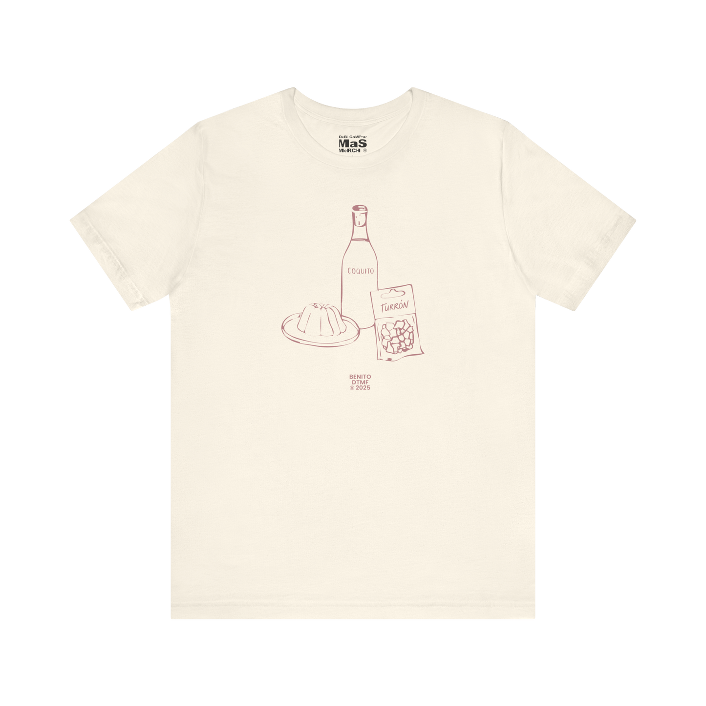 Bad Bunny Coquito, Turron, Tembleque Tee   | Bad Bunny Merch | Bad Bunny NFL Super Bowl Merch