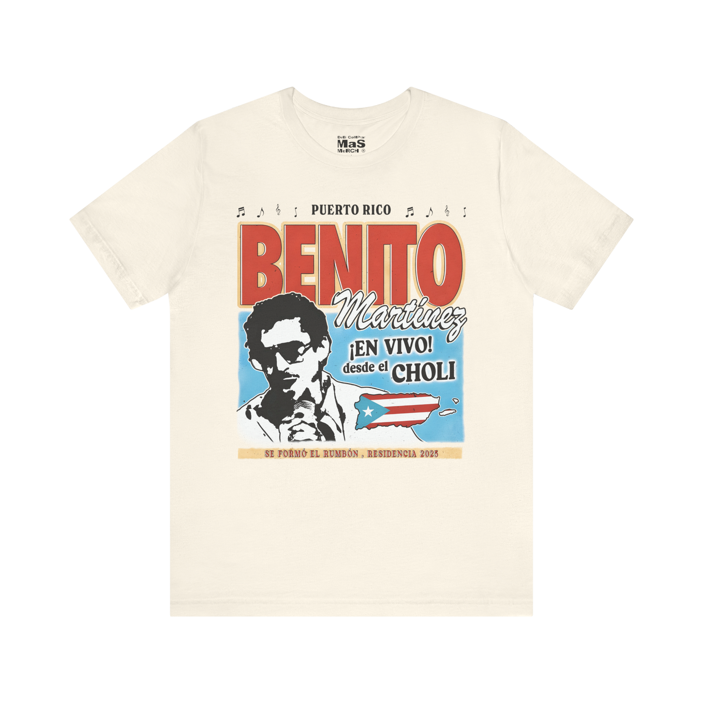 Bad Bunny Desde El Choli Tee  | Bad Bunny Merch | Bad Bunny NFL Super Bowl Merch