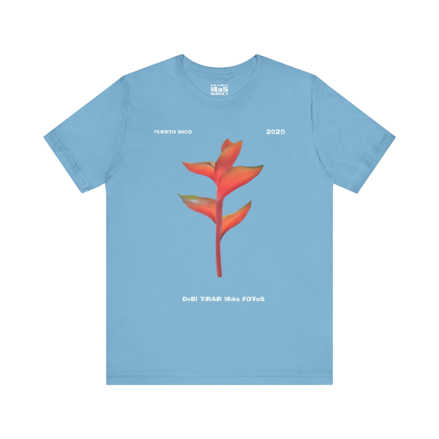 Bad Bunny Heliconia Tee  | Bad Bunny Merch | Bad Bunny NFL Super Bowl Merch