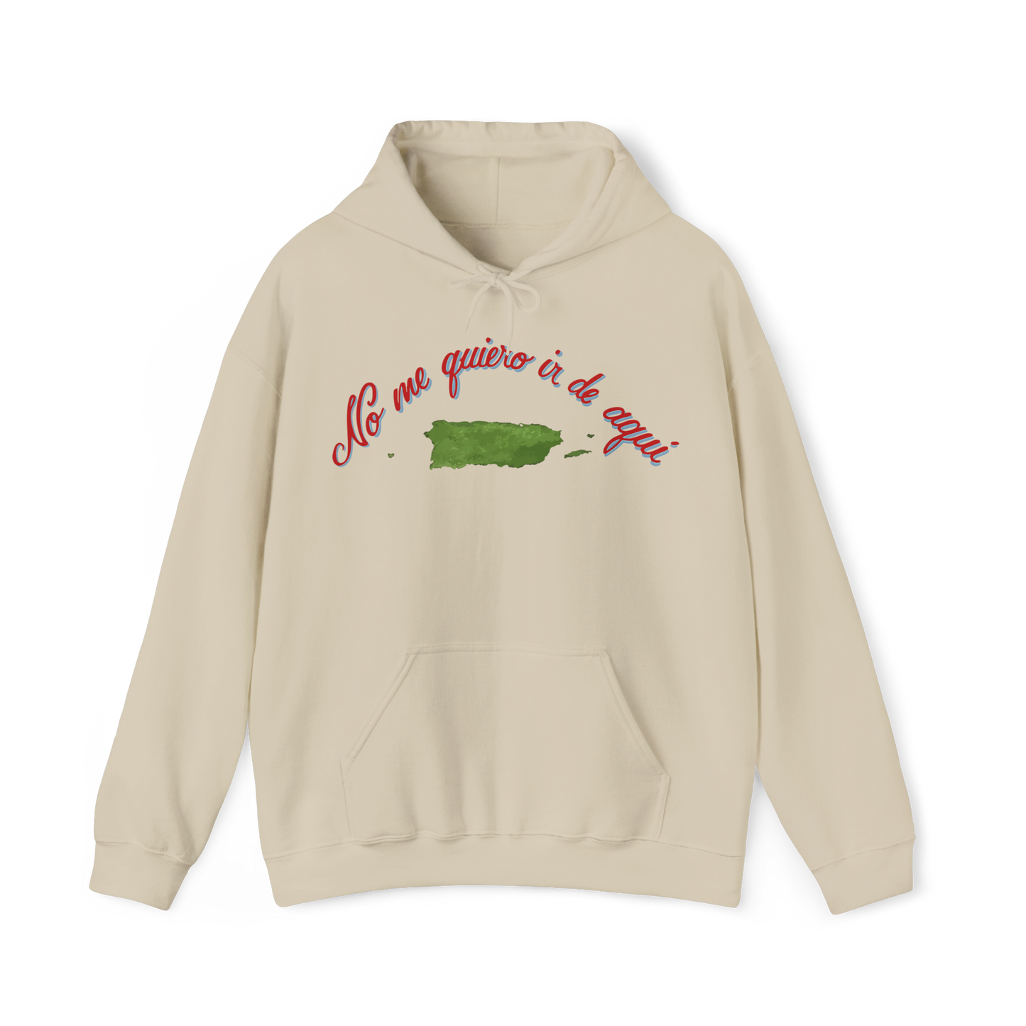 Bad Bunny No Me Quiero Ir PR Hoodie | Bad Bunny Merch | Bad Bunny NFL Super Bowl Merch