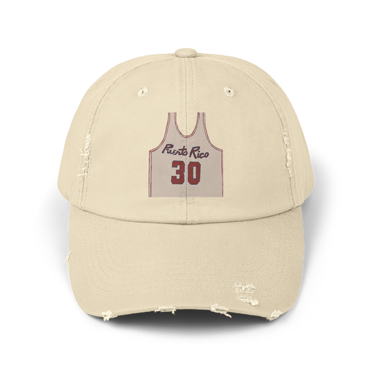 Bad Bunny PR Jersey Distressed Cap | Bad Bunny Merch | DTMF Merch
