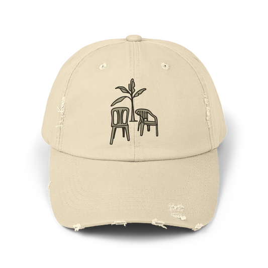 Bad Bunny Patio Distressed Cap | Bad Bunny Merch | Bad Bunny NFL Super Bowl Merch