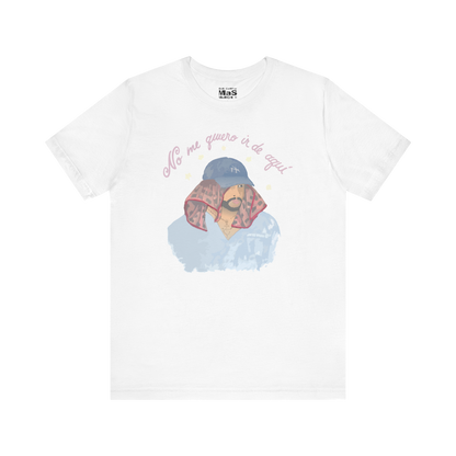 Bad Bunny No Me Quiero Ir Tee  | Bad Bunny Merch | Bad Bunny NFL Super Bowl Merch
