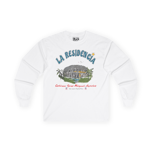 Bad Bunny Bad Bunny La Residencia Long Sleeve  | Bad Bunny Merch | Bad Bunny NFL Super Bowl Merch
