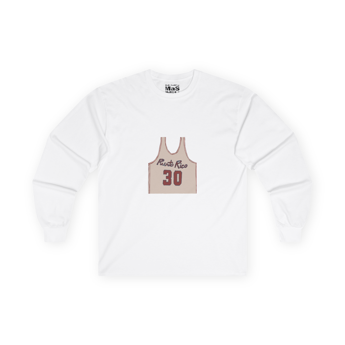 Bad Bunny PR Jersey Long Sleeve Bad Bunny Merch | DTMF Merch