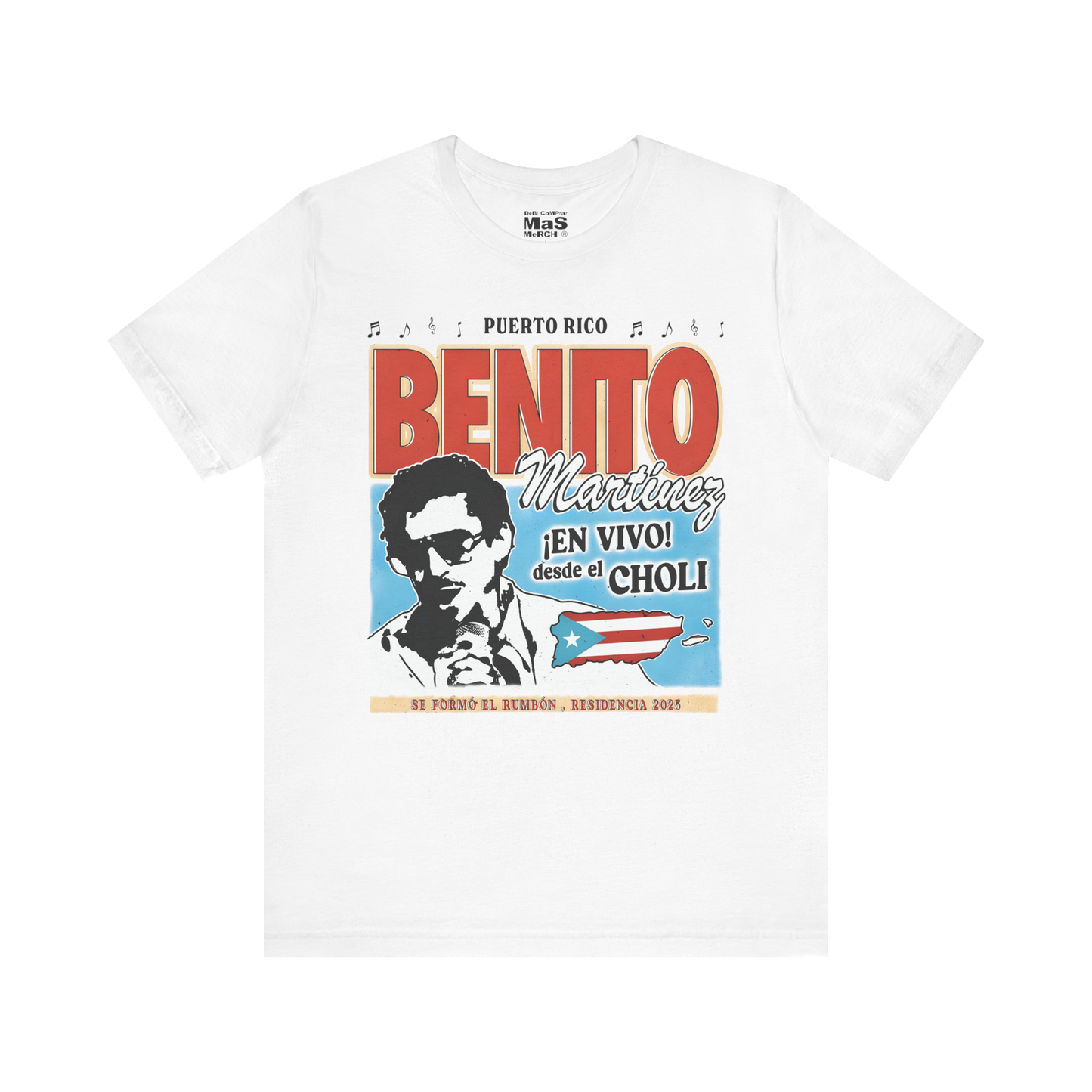 Bad Bunny Desde El Choli Tee  | Bad Bunny Merch | Bad Bunny NFL Super Bowl Merch