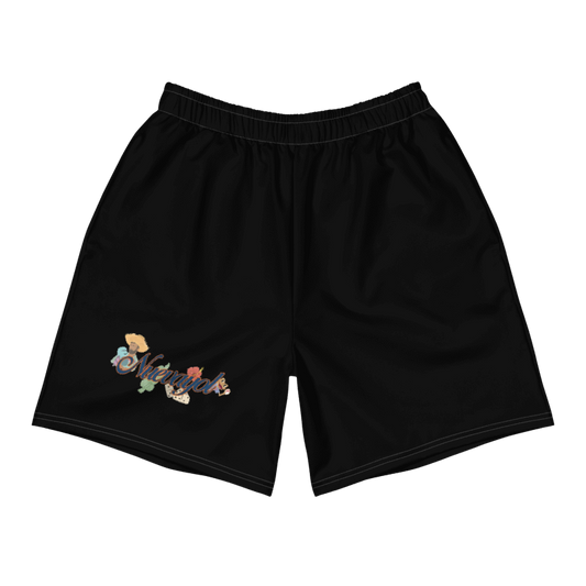 Bad Bunny Nuevayol Black Shorts | Bad Bunny Merch | Bad Bunny NFL Super Bowl Merch