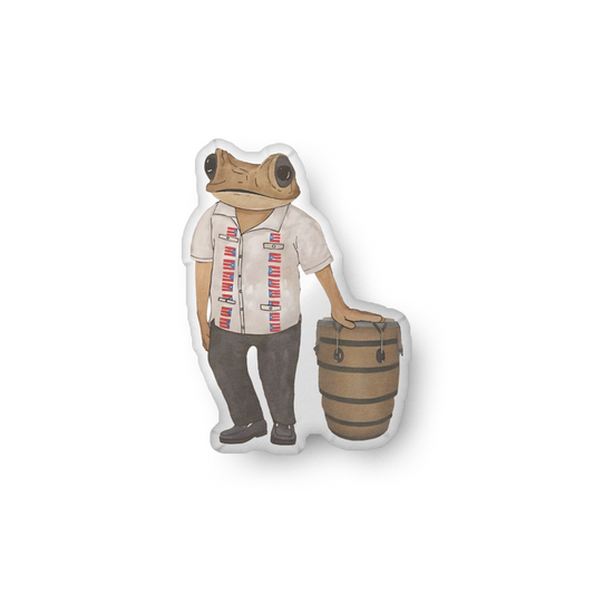 Bad Bunny Concho Tambor Pillow| Bad Bunny Merch | Bad Bunny NFL Super Bowl Merch