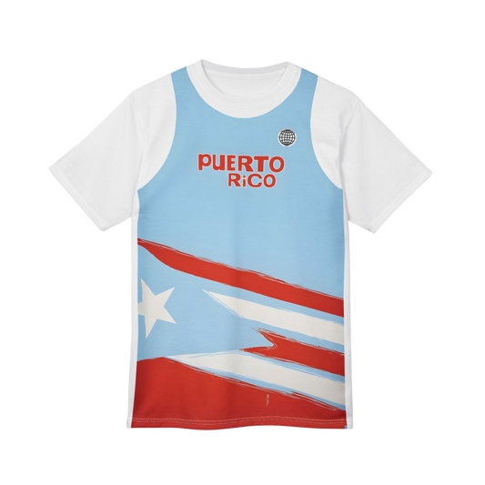 Bad Bunny PR Full Jersey Tee  | Bad Bunny Merch | Bad Bunny NFL Super Bowl Merch